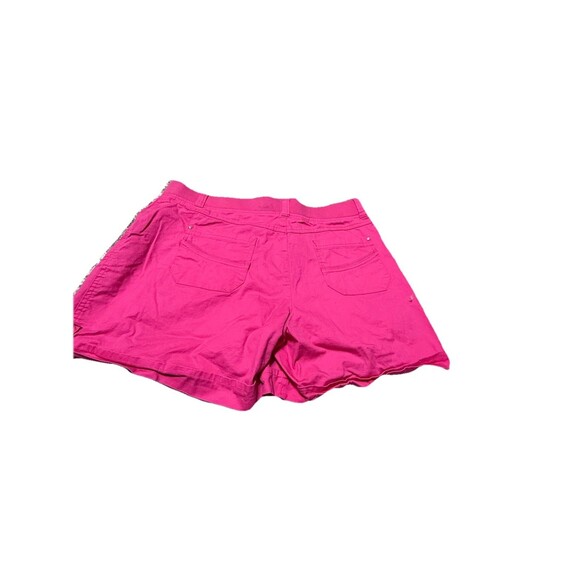 Gloria Vanderbilt Dark Pink Shorts -16 Missy Women - Picture 5 of 6